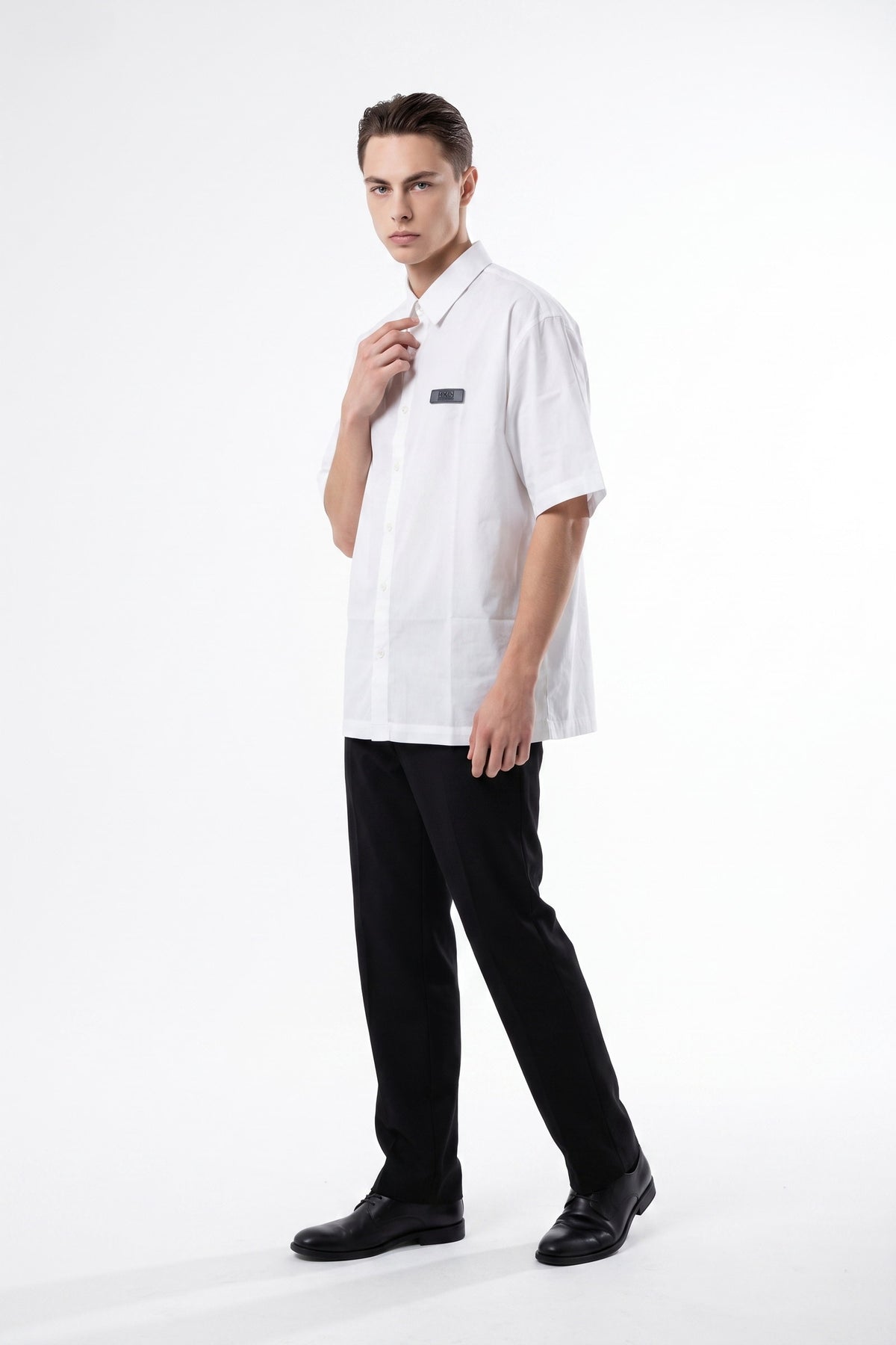 Airframe shirt in White — front view